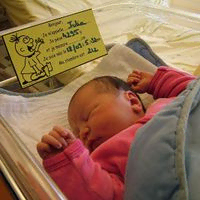 Julia, Peter's first daughter